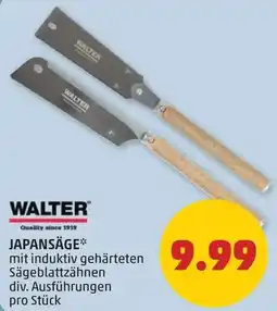 PENNY Walter japansäge Angebot