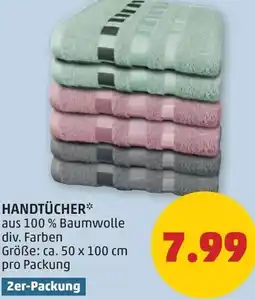 PENNY Handtücher Angebot