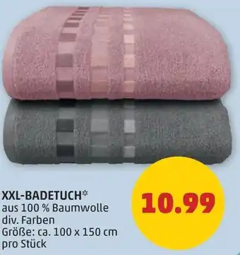 PENNY Xxl-badetuch Angebot