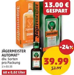 PENNY Jägermeister automat Angebot