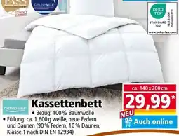 Norma Kassettenbett Angebot