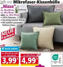 Norma bella casa Mikrofaser-Kissenhülle Angebot