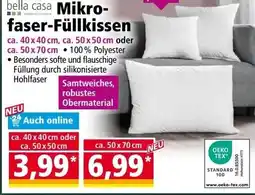 Norma bella casa Mikro- faser-Füllkissen Angebot
