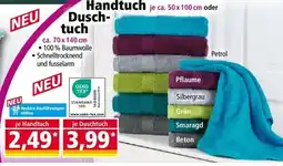 Norma Handtuch oder Duschtuch Angebot