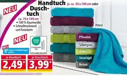 Norma Handtuch oder Duschtuch Angebot