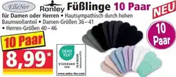 Norma Ronley Füßlinge Angebot