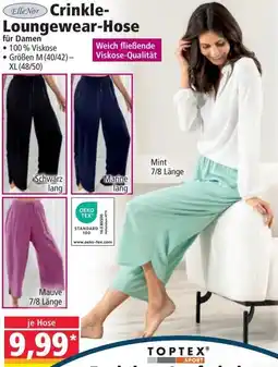 Norma Elle Nor Crinkle- Loungewear-Hose Angebot