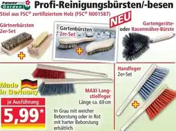 Norma Garden Profi-Reinigungsbürsten/-besen Angebot