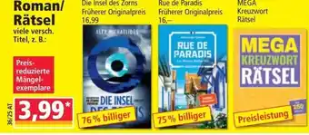 Norma Roman/ Rätsel Angebot