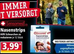 Norma +Sensomed Nasenstrips Angebot