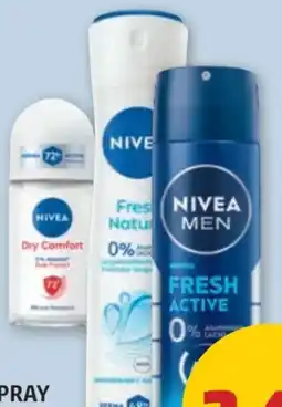 PENNY Nivea Deospray Angebot