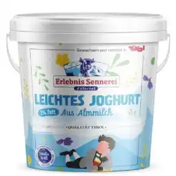 MPreis Erlebnis Sennerei Zillertal Naturjoghurt oder Leichtes Joghurt MPREIS Angebot