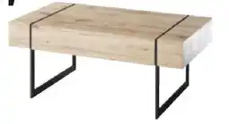 Mömax Couchtisch Paphos in Schwarz/Eichefarben Angebot