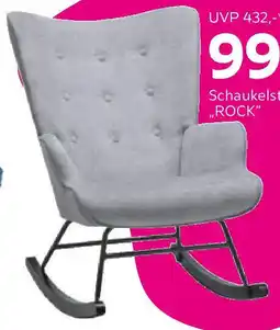 Mömax Schaukelstuhl Rock Grau/Schwarz Angebot