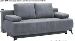Mömax Schlafsofa in Hellgrau Angebot