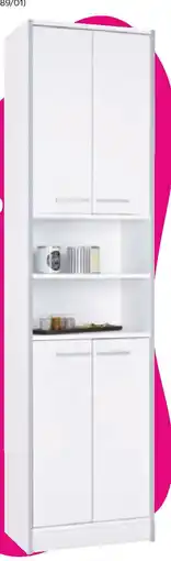 Mömax Hochschrank in Perlweiß Angebot