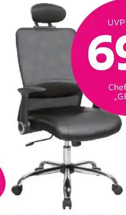 Mömax Chefsessel Geno in Schwarz Angebot