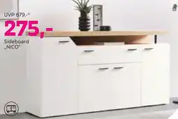 Mömax Siedboard Nico Weiß/Eichefarben Angebot