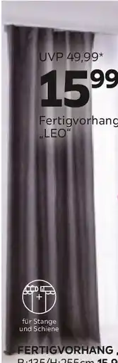 Mömax Fertigvorhang Leo in Weiß Angebot