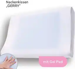 Mömax Nackenkissen Gerry Blau/Weiß mit Gelpads Angebot