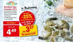 Interspar Bio-Black Tiger Garnelen 13/15 Angebot