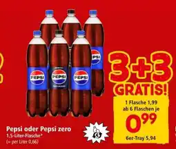 Interspar Pepsi oder Pepsi Zero Angebot