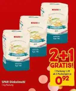 Interspar SPAR Dinkelmehl Angebot