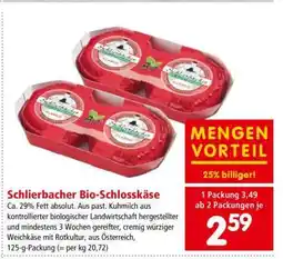 Interspar Schlierbacher Bio-Schlosskäse Angebot