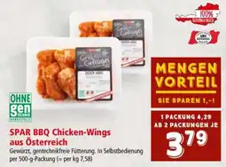 Interspar SPAR BBQ Chicken-Wings aus Österreich Angebot