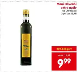 Interspar Mani Olivenöl extra nativ Angebot