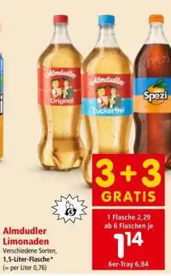 Interspar ALMDUDLER LIMONADEN Angebot