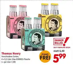 Interspar THOMAS HENRY Angebot