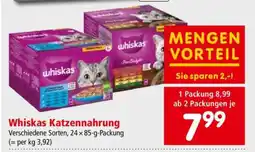 Interspar Whiskas Katzennahrung Angebot