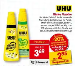 Interspar UHU Flinke Flasche Angebot