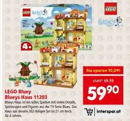 Interspar LEGO Bluey Blueys Haus 11203 Angebot