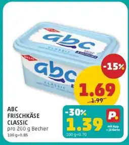 PENNY ABC FRISCHKÄSE CLASSIC Angebot