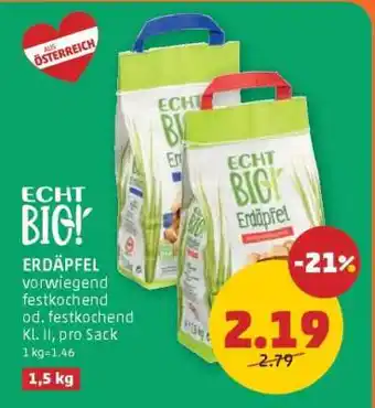 PENNY ECHT BIG! ERDÄPFEL Angebot