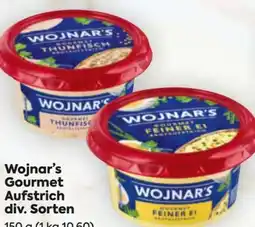 Billa Wojnar's Gourmet Brotaufstriche Angebot