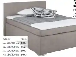 Mömax Boxspringbett Mira Angebot