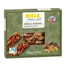 Billa Billa immer gut Müsliriegel Angebot