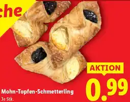 Lidl Mohn Topfen Schmetterling Angebot