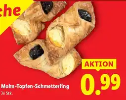 Lidl Mohn Topfen Schmetterling Angebot