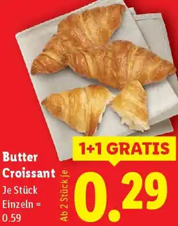 Lidl Butter Croissant Angebot