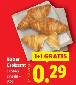 Lidl Butter Croissant Angebot