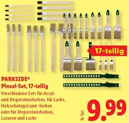 Lidl Parkside Pinsel-Set Angebot