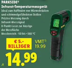 Lidl PARKSIDE Infrarot-Temperaturmessgerät Angebot