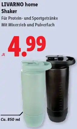 Lidl Livarno home Shaker Angebot