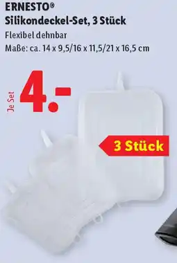 Lidl ERNESTO Silikondeckel Set Angebot