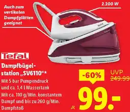 Lidl Tefal Dampfbügel station Angebot