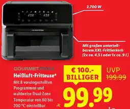Lidl GOURMETmaxx Heißluft-Fritteuse Angebot